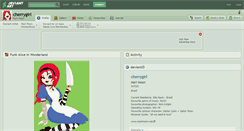Desktop Screenshot of cherrygirl.deviantart.com