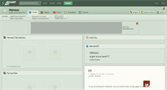 Desktop Screenshot of nainsoo.deviantart.com