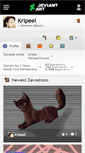 Mobile Screenshot of kripeel.deviantart.com