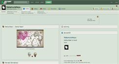 Desktop Screenshot of nakamuramayu.deviantart.com