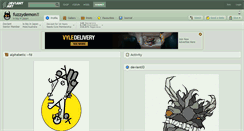Desktop Screenshot of fuzzydemon.deviantart.com