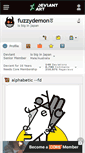 Mobile Screenshot of fuzzydemon.deviantart.com