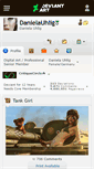 Mobile Screenshot of danielauhlig.deviantart.com