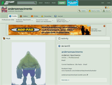 Tablet Screenshot of andersonnascimento.deviantart.com