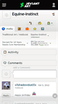 Mobile Screenshot of equine-instinct.deviantart.com