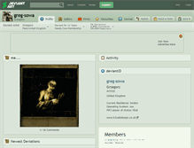 Tablet Screenshot of greg-sowa.deviantart.com