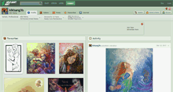 Desktop Screenshot of kikisang3ls.deviantart.com