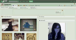 Desktop Screenshot of fleadomart.deviantart.com