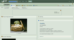 Desktop Screenshot of chambliss.deviantart.com