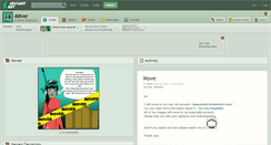 Desktop Screenshot of ddiver.deviantart.com