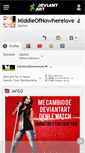Mobile Screenshot of middleofnowherelove.deviantart.com