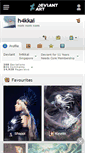Mobile Screenshot of h4kkai.deviantart.com