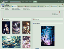 Tablet Screenshot of h4kkai.deviantart.com