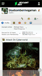 Mobile Screenshot of bluebombermegaman.deviantart.com