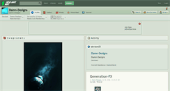 Desktop Screenshot of damn-designs.deviantart.com