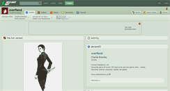 Desktop Screenshot of overfiend.deviantart.com