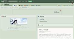 Desktop Screenshot of catichan.deviantart.com