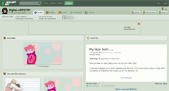 Desktop Screenshot of digital-artistry.deviantart.com