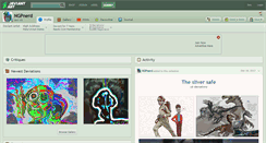 Desktop Screenshot of ngpnerd.deviantart.com