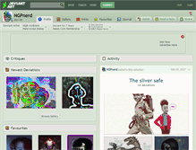 Tablet Screenshot of ngpnerd.deviantart.com