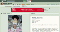 Desktop Screenshot of aeronaut-dreamer.deviantart.com