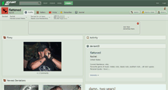 Desktop Screenshot of flattened.deviantart.com