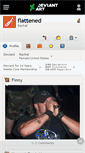Mobile Screenshot of flattened.deviantart.com