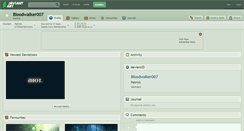 Desktop Screenshot of bloodwalker007.deviantart.com