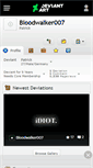 Mobile Screenshot of bloodwalker007.deviantart.com