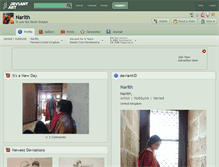 Tablet Screenshot of narlth.deviantart.com