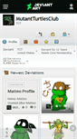 Mobile Screenshot of mutantturtlesclub.deviantart.com