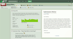 Desktop Screenshot of marvel-fans.deviantart.com