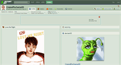 Desktop Screenshot of crazedpochamaxd.deviantart.com