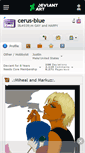 Mobile Screenshot of cerus-blue.deviantart.com