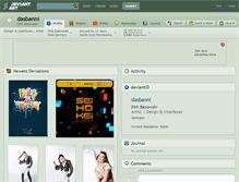 Tablet Screenshot of dasbanni.deviantart.com