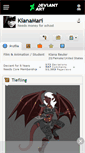 Mobile Screenshot of kianamari.deviantart.com