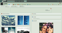 Desktop Screenshot of coredot.deviantart.com