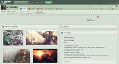 Desktop Screenshot of kewlomatic.deviantart.com
