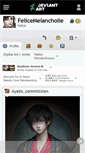 Mobile Screenshot of felicemelancholie.deviantart.com
