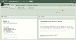 Desktop Screenshot of dib1206.deviantart.com