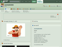 Tablet Screenshot of mortadelo666.deviantart.com