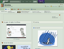 Tablet Screenshot of mintsikka.deviantart.com