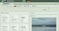 Desktop Screenshot of lonelygirl10.deviantart.com