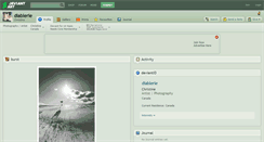 Desktop Screenshot of diablerie.deviantart.com