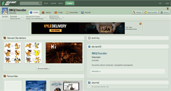 Desktop Screenshot of bbqchocobo.deviantart.com