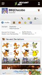 Mobile Screenshot of bbqchocobo.deviantart.com