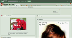 Desktop Screenshot of keysoto-yami-soto.deviantart.com
