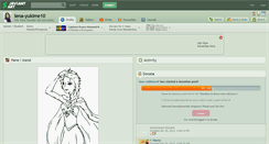 Desktop Screenshot of lena-yukime10.deviantart.com