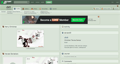 Desktop Screenshot of chrii.deviantart.com