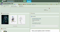 Desktop Screenshot of ancient-fantasy-club.deviantart.com
